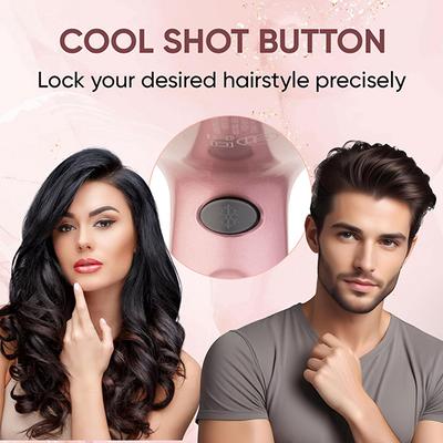 VEGA Go-Pro 2100 Hair Dryer With Cool Shot Button & 3 Heat Settings (Ananya Panday Signature Collection) VHDH-25 Rose Gold & Grey 1 gm - Hair Dryers
