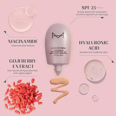 House of Makeup Face Anything Luminous Skin Tint For Glass Skin - Fair-To-Light Skin Tone (Fl-20) 35 ml - Bb & Cc Creams