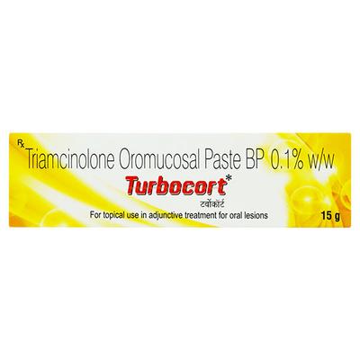 TURBOCORT Oral Paste 15gm - Oral Care - P-Mou