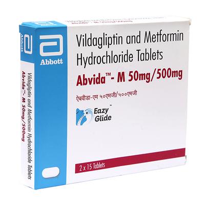ABVIDA M 50/500mg Tablet 15's - Diabetes-Ant