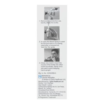 Derinide AQ Nasal Spray 10ml - Nasal Congestion-Nas