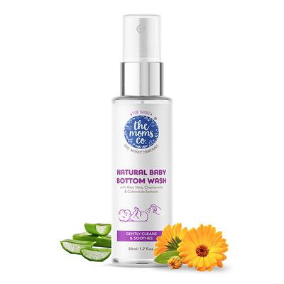 The Moms Co. Natural Baby Bottom Wash 50 ml - Baby Soap