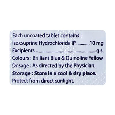 GEOLAN 10mg Tablet 10's - Peripheral Vascular Disease