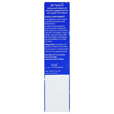 Wellman 50+ Multi-Vitamin Tablet 30's - Multi-Vitamins