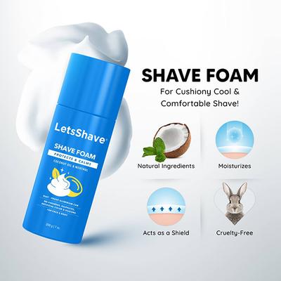 LetsShave Pro 6 Sensitive Value Shaving Kit for Men - Razors & Cartridges