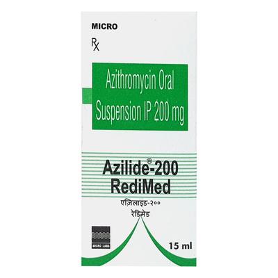 Azilide 200mg Redimed Suspension 15ml - Bacterial Infections-Mac