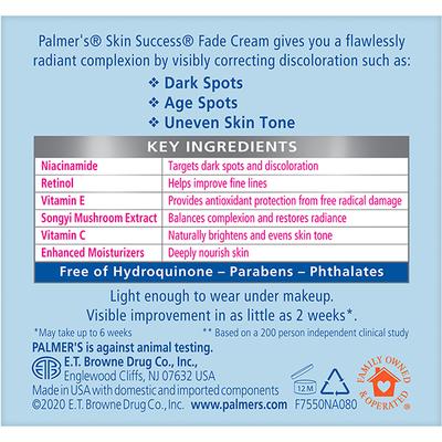 Palmer's Skin Success Fade Cream For Oily Skin Types 75g - Lotions & Creams