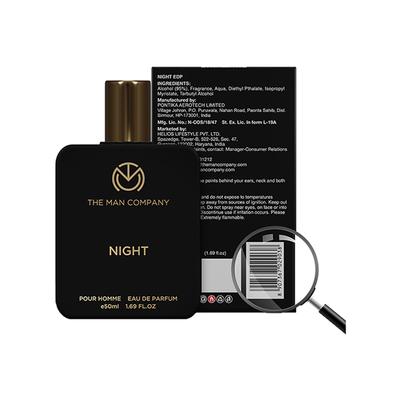 The Man Company Night Perfume Eau De Parfum 50 ml - Men Perfumes (Edt/Edp)