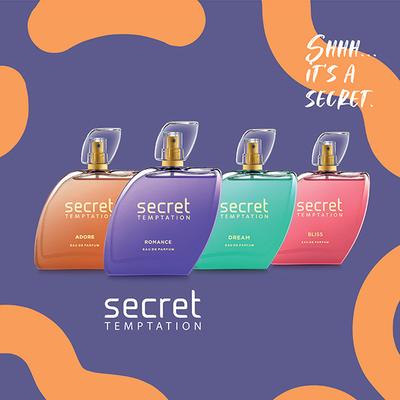 Secret Temptation Eau De Parfum - Romance 100 ml - Men Perfumes (Edt/Edp)