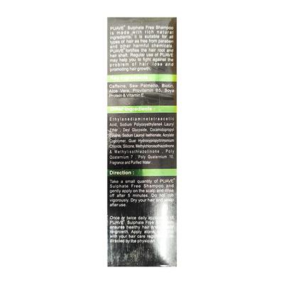 PUAVE PARABEN & SULPHATE FREE Shampoo 100ml - Hair Loss-Oth