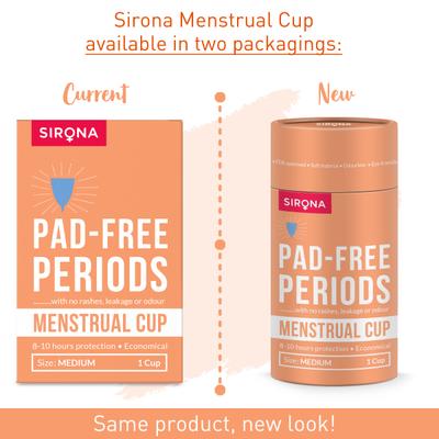 Sirona Reusable Menstrual Cup - (Medium) - Menstrual Cups