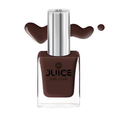 JUICE One Coat Long Lasting Quick Dry Chip Resistent Nail Polish WOODLAND BROWN 35 11 ml - Nail Polish