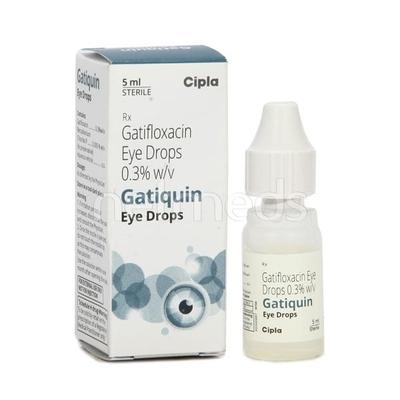 Gatiquin Eye Drops 5ml - Eye Infections-Eaa