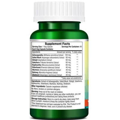 Morpheme Remedies Kohinoor Gold Plus 500 mg Veg Capsules 60's - Sexual Care