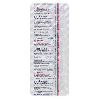 Mecobal OD Tablet 10'S - Supplements-Vam