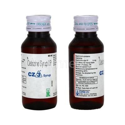 CZ 3 Syrup 60ml - Allergies-Ant