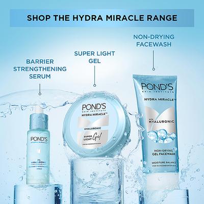 Ponds Skin Institute Hydra Miracle Super Light Gel Oil-Free Moisturize with Cera-Hyamino 50 ml - Face Moisturizers
