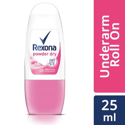 Rexona Powder Dry Underarm Odour Protection Roll On 25 ml - Women Deodorants/Roll-Ons