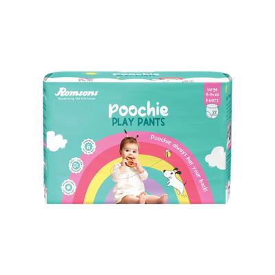 Romsons Poochie Play Pants Baby Diaper L 22's - Diapers & Wipes