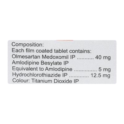 Tripin OM 40mg Tablet 10'S - Hypertension-Ana