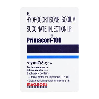 Primacort 100mg Injection 1's - Hormonal Therapy-Cor