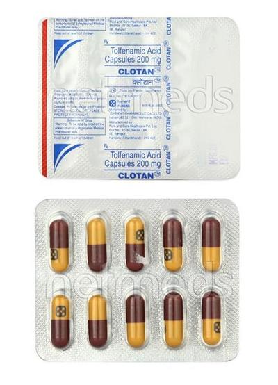 Clotan Capsule 10'S - Pain relief-Nsa