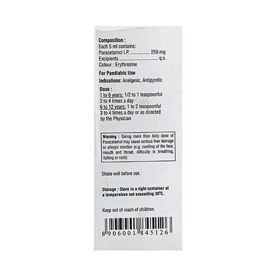 Biopyrin 250mg Suspension 60ml - Fever-Non