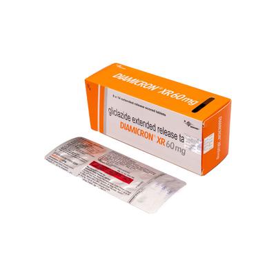 Diamicron XR 60mg Tablet 14'S - Diabetes-Ant