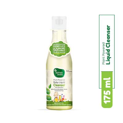 Mother Sparsh Natural Baby Liquid Cleanser Bottle 175 ml - Baby Detergents