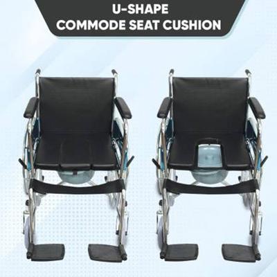 Entros Wheelchair with Commode Mode (EHS-609U) - Walker & Walking Stick