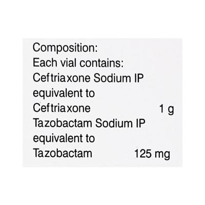 Montaz 1gm Injection 1's - Bacterial Infections-Cep