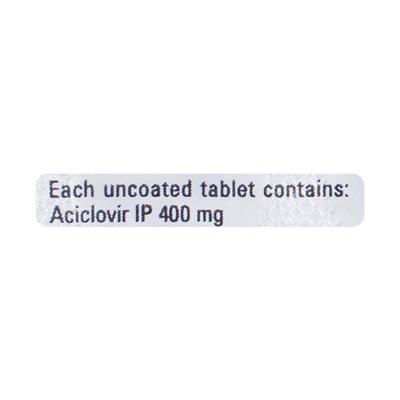 Zovirax 400mg Tablet 10'S - Viral infections-Ant