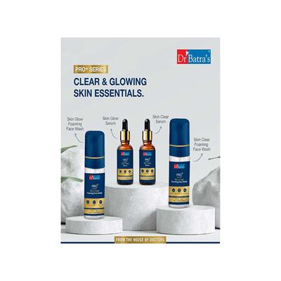 Dr Batras Pro+ Skin Clear Foaming Face Wash for Acne-Prone Skin, with Niacinamide & Salicylic Acid 100 ml - Face Washes