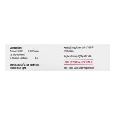 Revize Micro 0.025% Gel 20gm - Acne-Acn