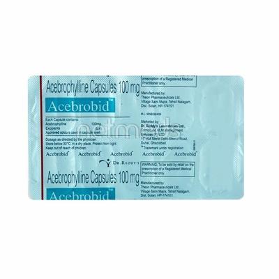 Acebrobid 100mg Capsule 10'S - Asthma/COPD-Ast