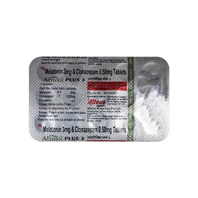 ALTONIL PLUS 3 Tablet 15's - Anxiety-Anx