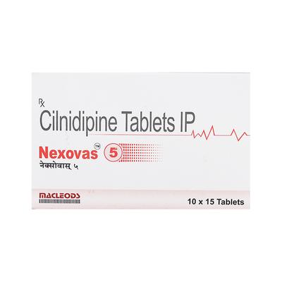 NEXOVAS 5 Tablet 15's - Hypertension-Cal