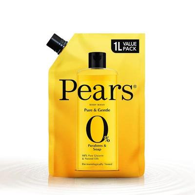 Pears Pure & Gentle Body Wash (Refill Pack) 1 L - Shower Gels & Body Wash