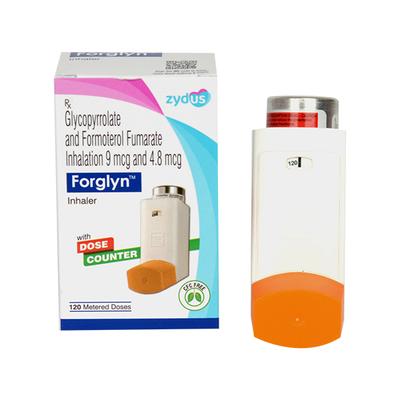 FORGLYN with Dose Counter Inhaler 120md - Asthma/COPD-Ast