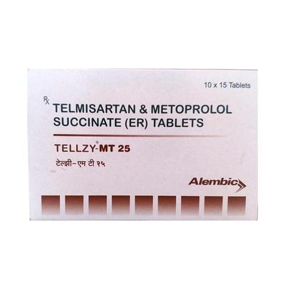 Tellzy MT 25mg Tablet 15'S - Hypertension-Ang