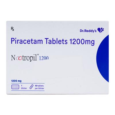 Nootropil 1200 Tablet 10'S - Nootropics And Neurotrophics