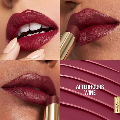 Lakme 9To5 Hya Matte Lipstick Afterhours Wine 3.6 gm - Lipsticks