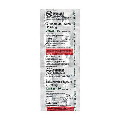 DM LEF 20 Tablet 10's - Arthritis-Dis