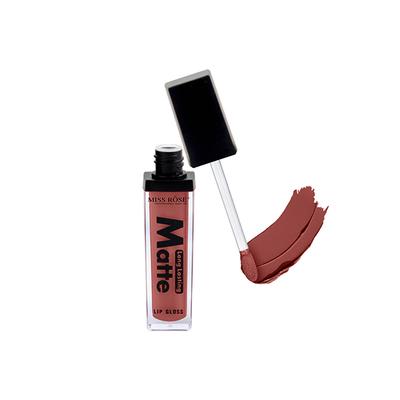 Miss Rose Matte Smudge Proof LipGloss 7701 - 002M 15 20 gm - Lip Glosses
