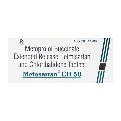 METOSARTAN CH 50 Tablet 10's - Hypertension-Ana