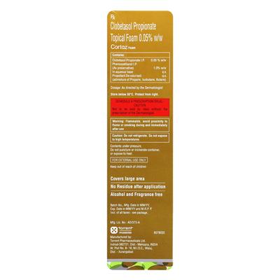 CORTAZ Foam 50gm - Skin Infections-Toc