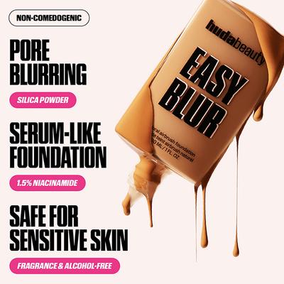 Huda Beauty Easy Blur Natural Airbrush Foundation Creme Brulee 150G 30 ml - Foundation