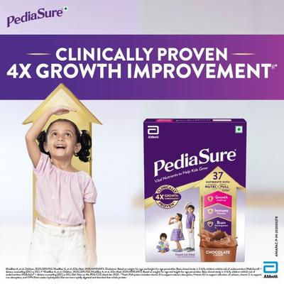 Pediasure Scientifically Designed Nutrition Drink Refill - Chocolate Flavour 950 g - Kids Nutrition