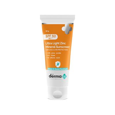 The Derma Co. Ultra Light Zinc Sunscreen 50 g - Face Sunscreen