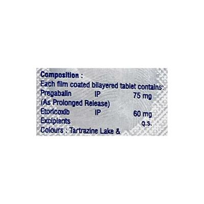 BRUTAFLAM PG Tablet 10's - Neuropathic Pain-Dru